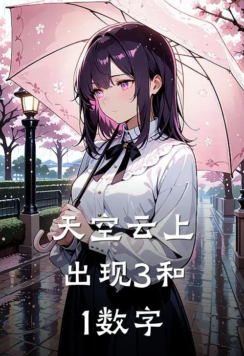 天空云上出现3和1数字