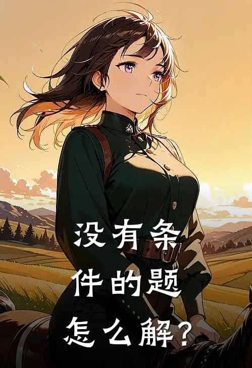 没有条件的题，怎么解？
