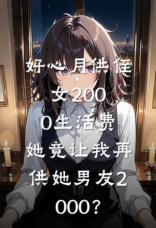 好心月供侄女2000生活费，她竟让我再供她男友2000？