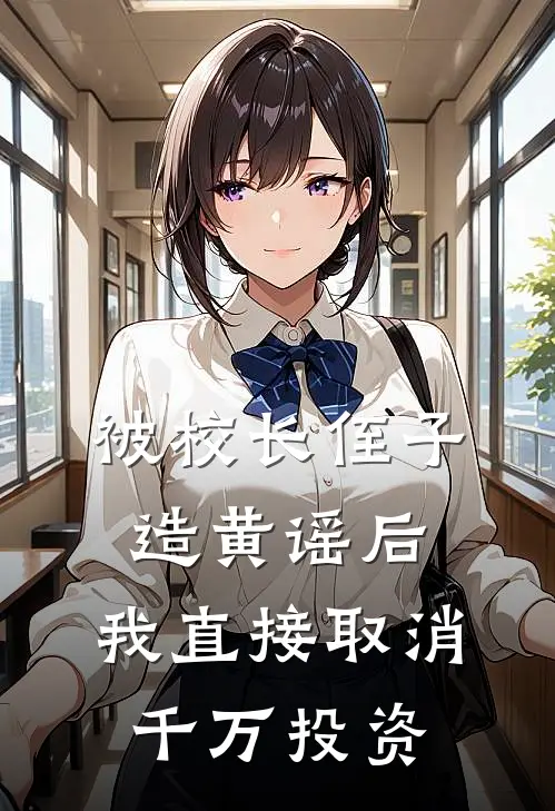 被校长侄子造黄谣后，我直接取消千万投资