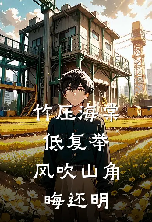 竹压海棠低复举,风吹山角晦还明